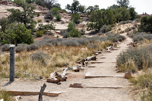 Mesa Arch Trail at Canyonlands National Park